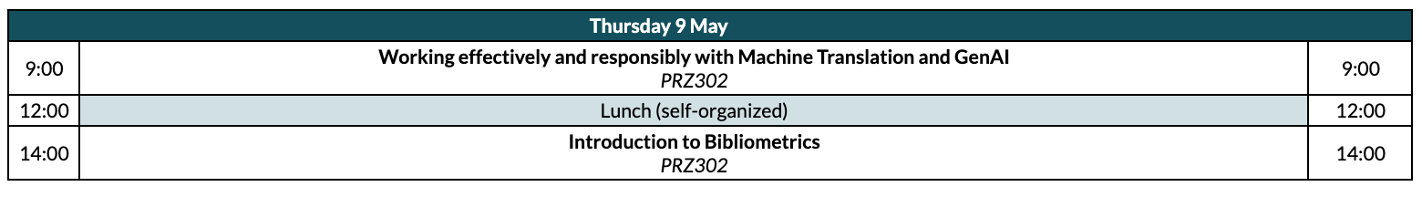 Schedule. Hear the machine readable version linked above